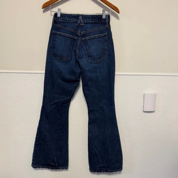 Goldie Blues 90s Flare & Wide Leg Jeans Size 0 High Rise Curvy Women’s Bell - Picture 11 of 16